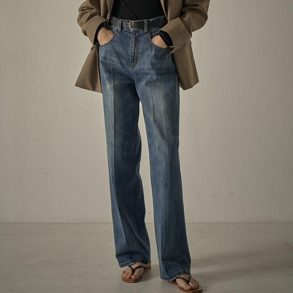 클래식 데님_vintage washing