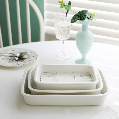 세븐키친 퓨어세라믹 밧드 트레이 세트