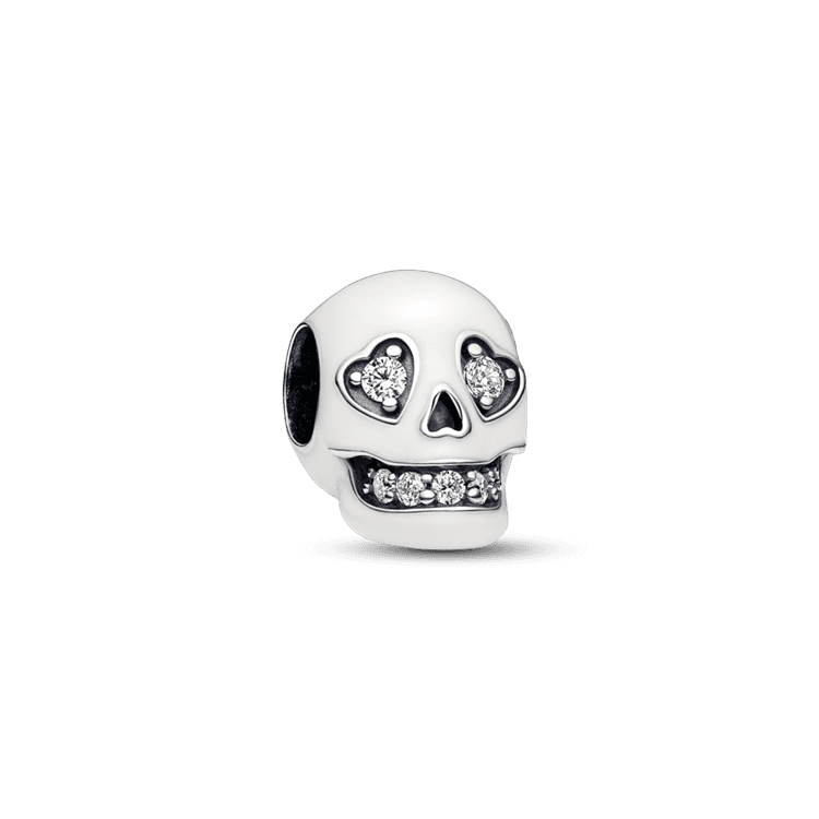 글로우 인 더 다크 스파클링 스컬 참