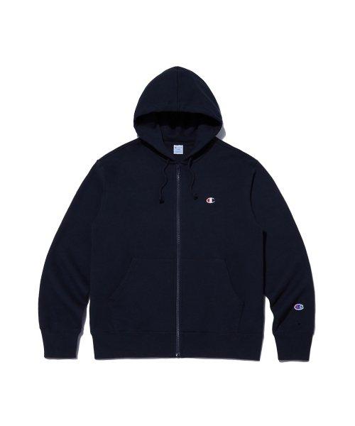 [ASIA] C로고 9.7oz 논기모 풀집업 후디 (NORMAL NAVY) CKTS2E736N2