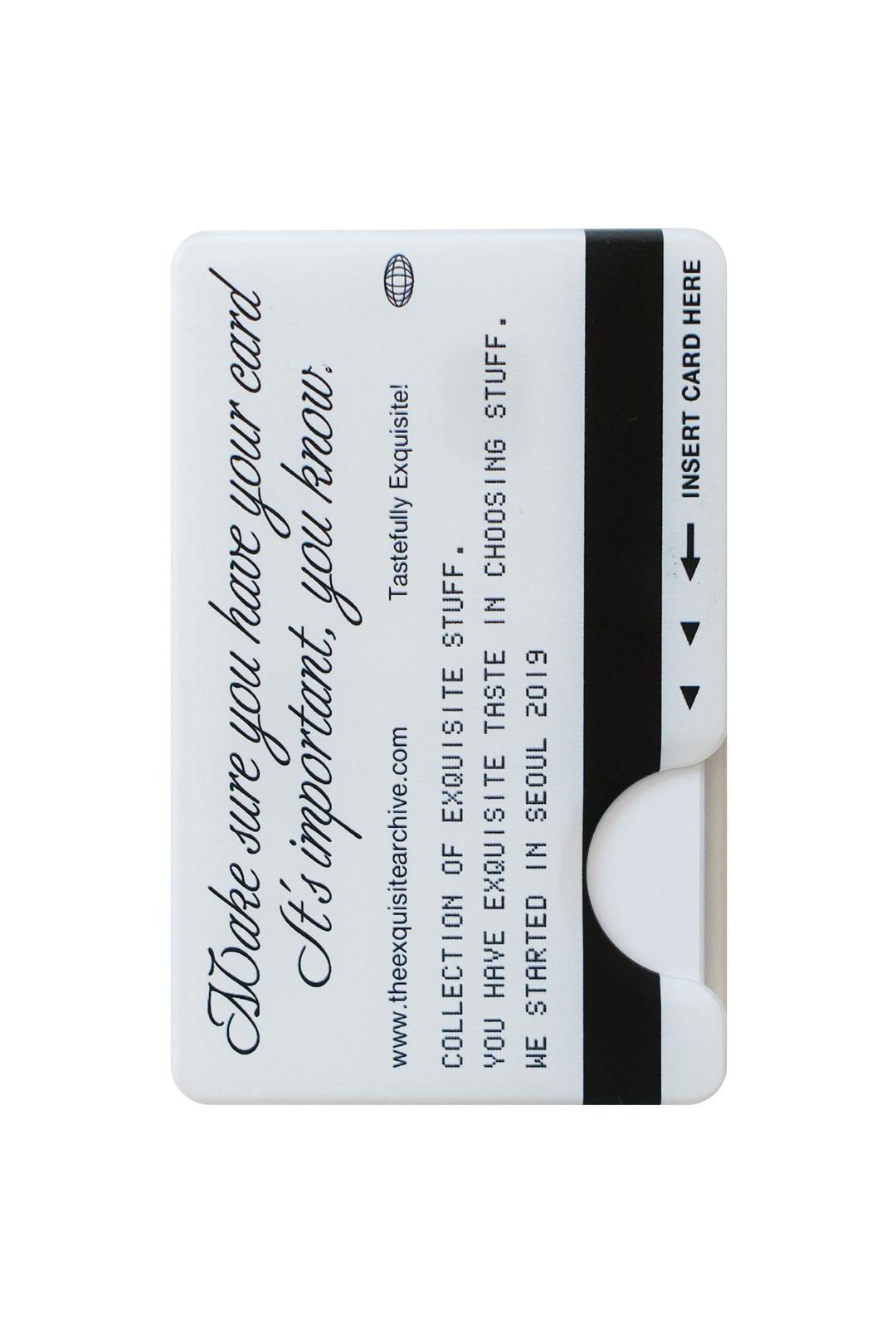 Card Pocket - TEA PASS