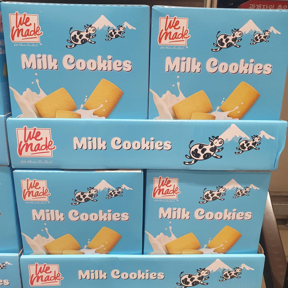 위메이드 밀크쿠키 10g x 48입 대만 우유 과자 [트레이더스]