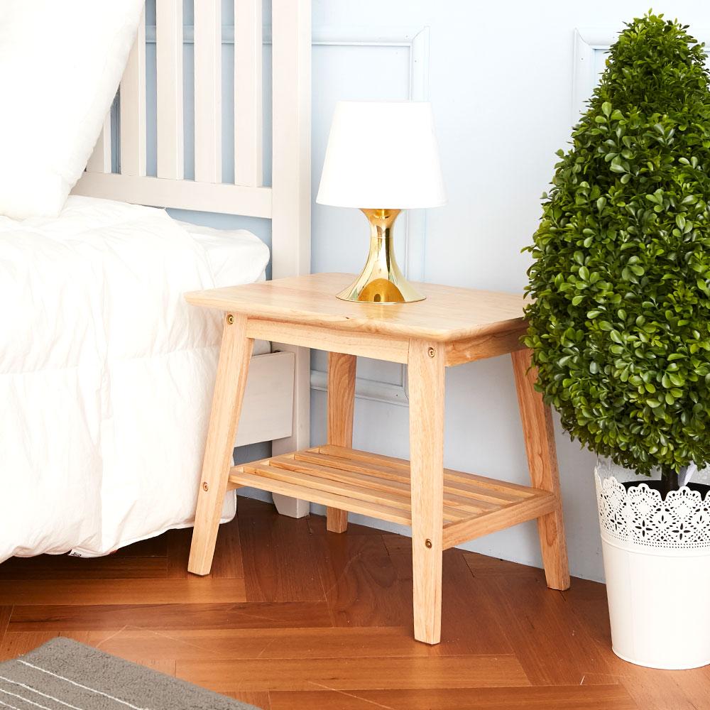 원목 사이드 테이블