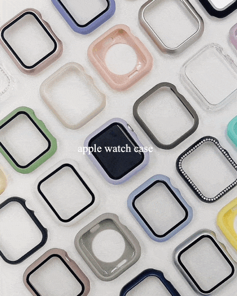 [당일출발❤️] 애플워치 케이스 8 7 6 3 se 2 풀커버 강화유리 필름 하드 젤리 스트랩