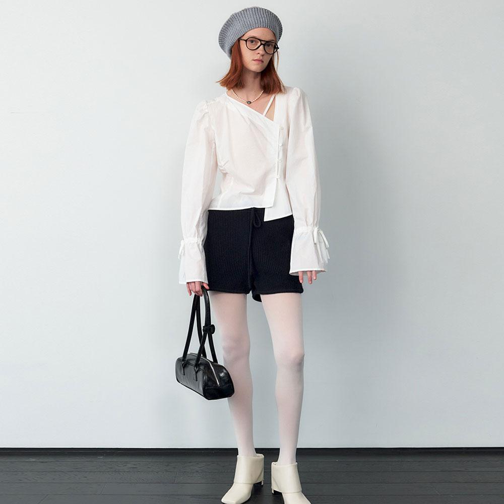 24 Fall_ Navy Knit Pants