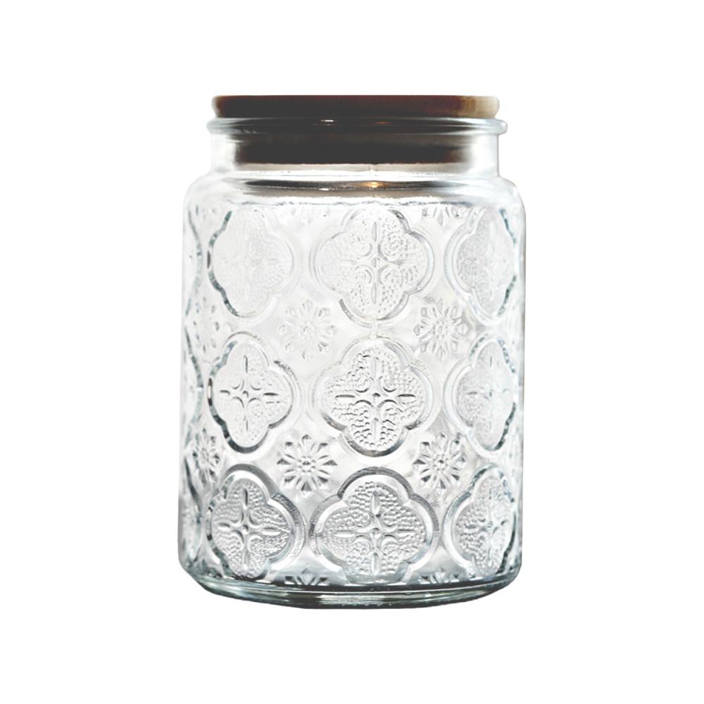 빈티지 유리병 JAR 소품 밀폐 보관 용기 수저통