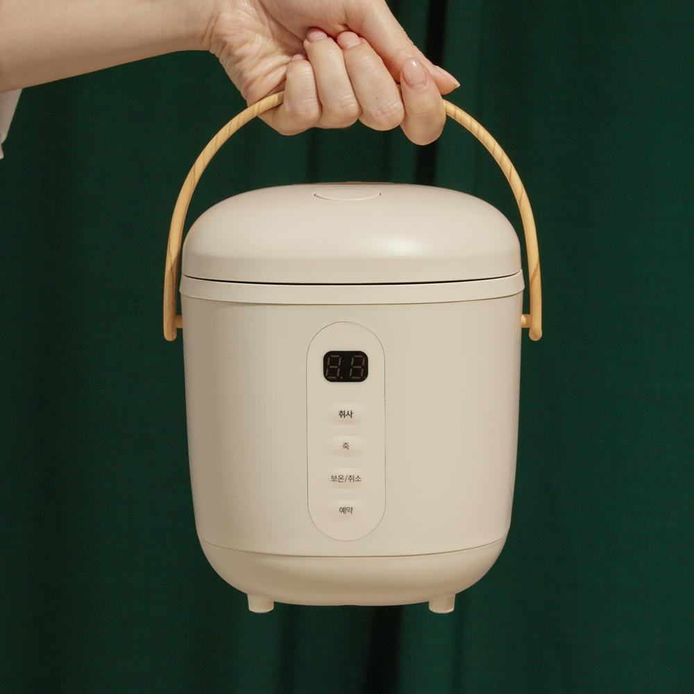 오르테 미니 밥솥 아이보리 캠핑 소형 ORJ-3001AN : 오르테몰