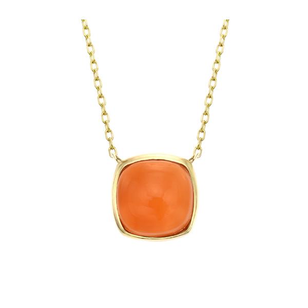 FJG090063 천연 카넬리언 1.6ct  목걸이