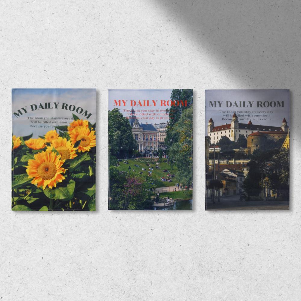 마이데일리룸 캔버스 대형 패브릭 포스터 빈티지 컨버스 가리개 집들이 선물