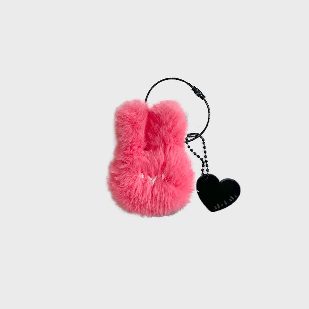 mini bunny key ring - Pink