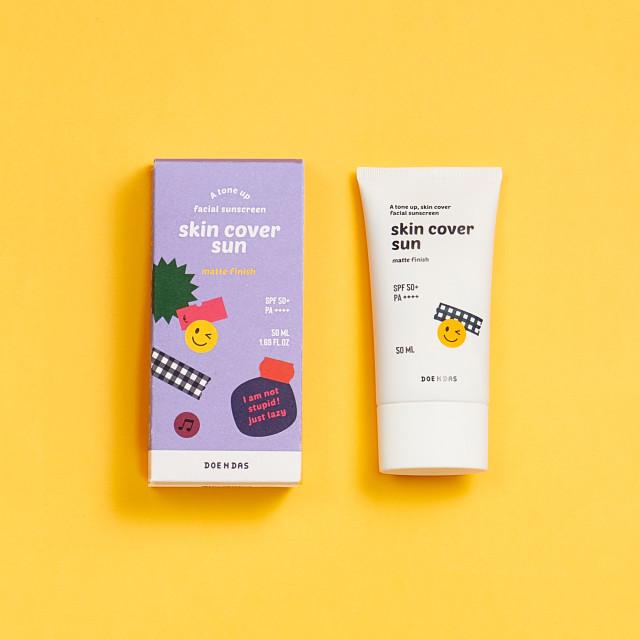 [1+1] 도앤다스 스킨 커버 선 / 무기자차 톤업선크림