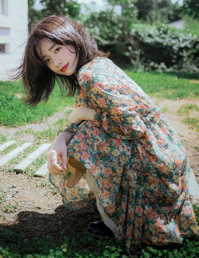 Pre-ss 10%.Amelie dress line.fleurs dress