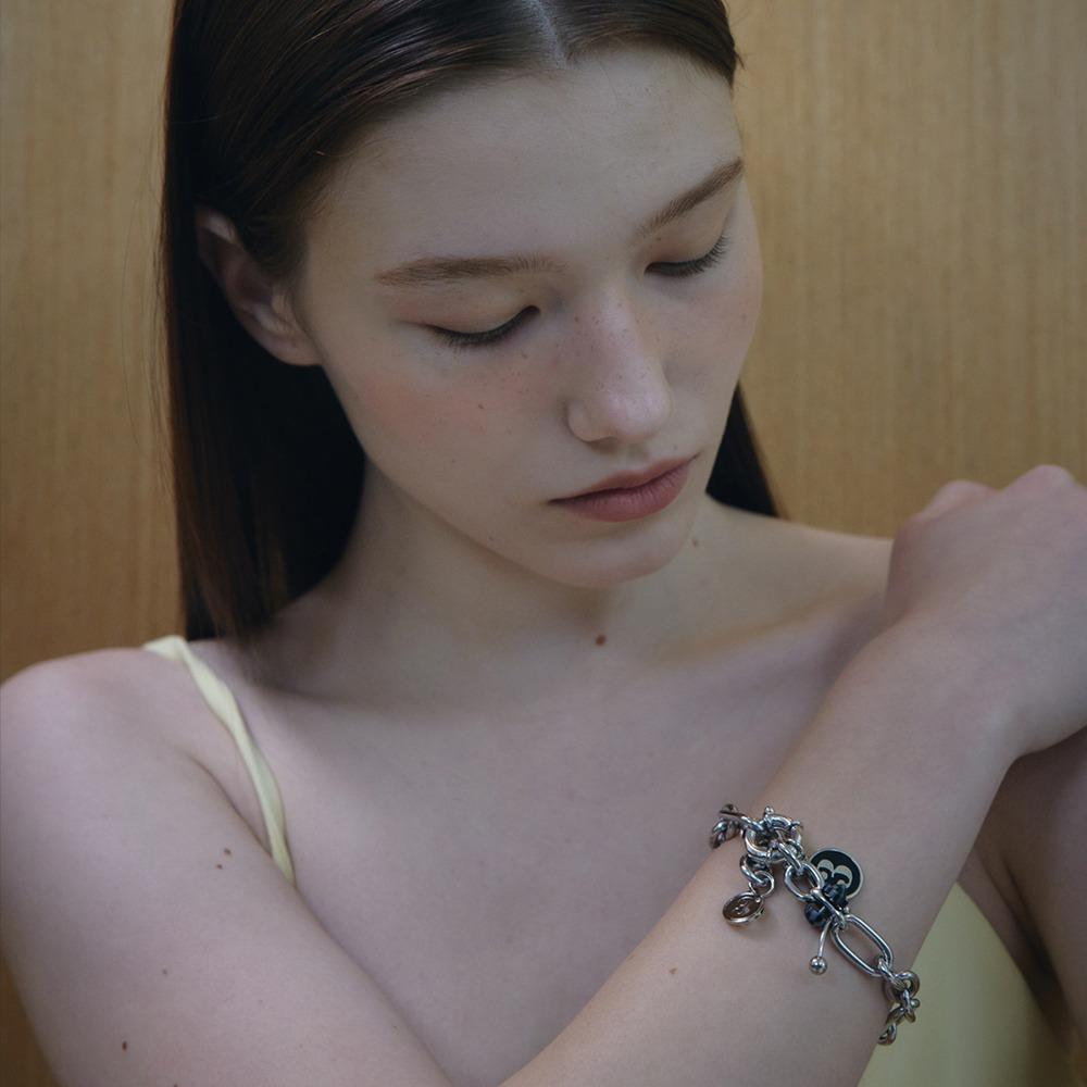 No.3 Chain Bracelet / Silver