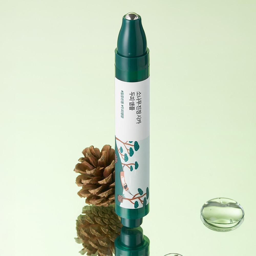 라운드랩 소나무 진정 시카 두피 앰플 15ml