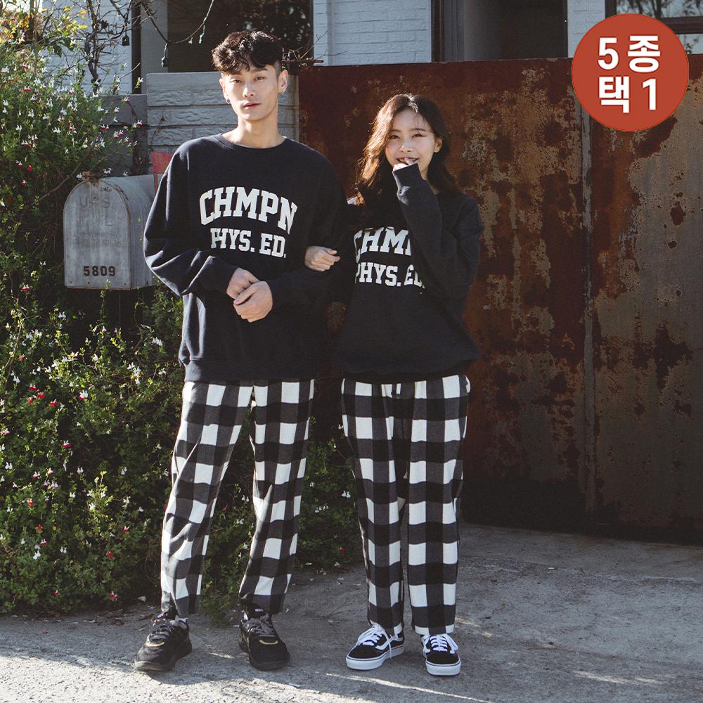 [5종 중 택1] 따뜻한 홈웨어, 파자마 잠옷 수면바지 모음 am(7)