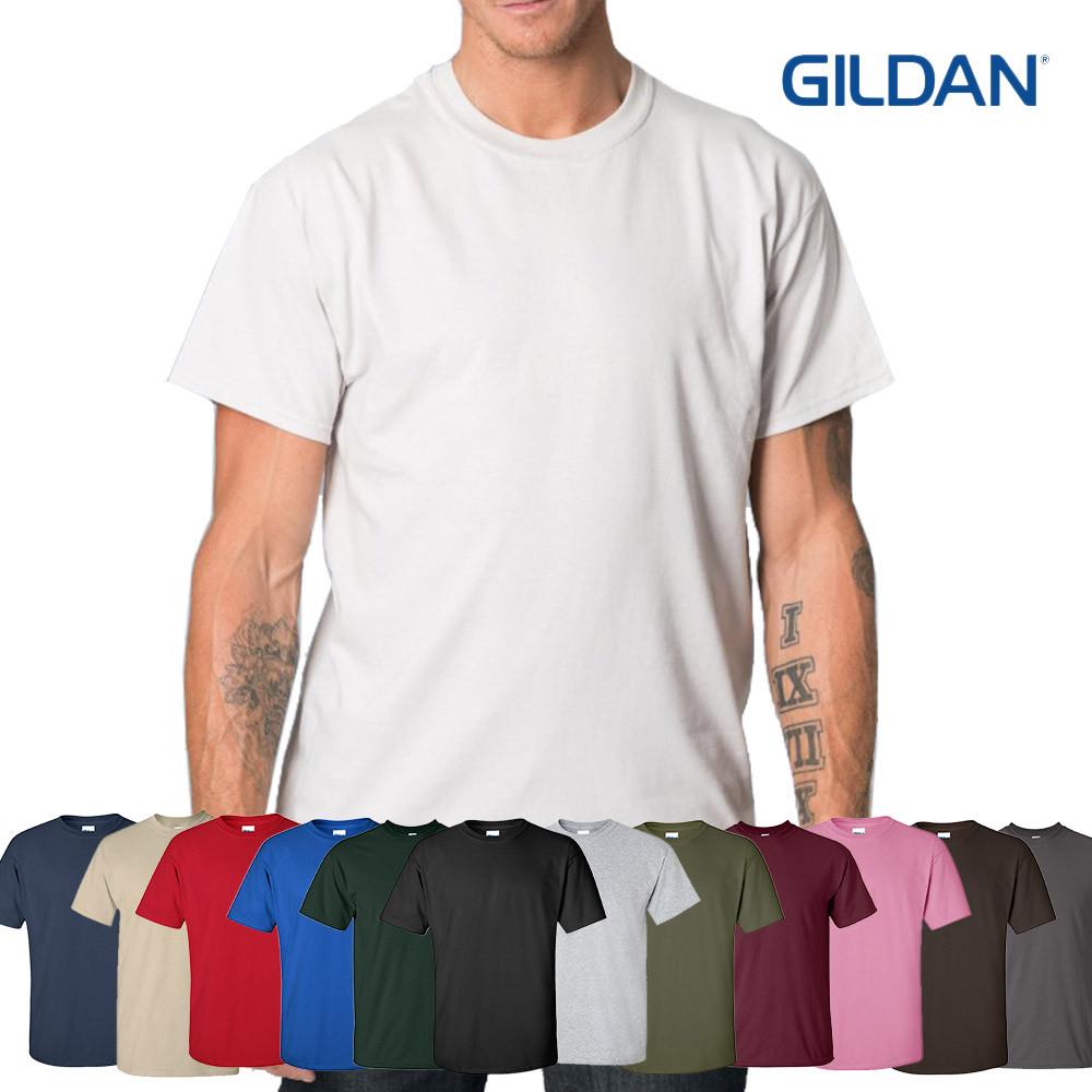 길단 무지 반팔 티셔츠 무지티셔츠 USA핏 2000