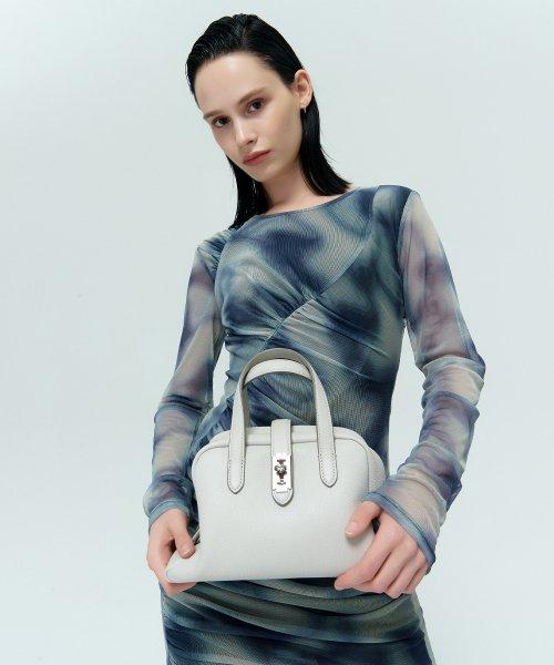 Toque tote S (토크 토트 스몰) Light beige