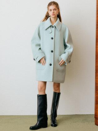 마리 숏 울 코트 / MARY HALF WOOL COAT_3colors