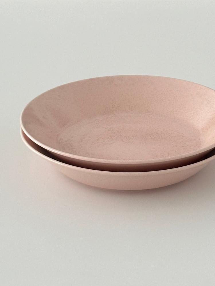 핑크 파스타 볼