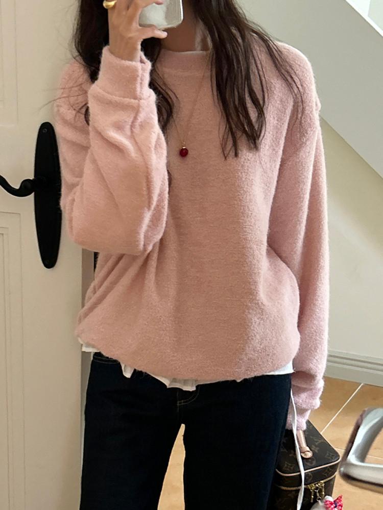 플러피 박시 맨투맨 (3c) 신상일주일간 20%할인