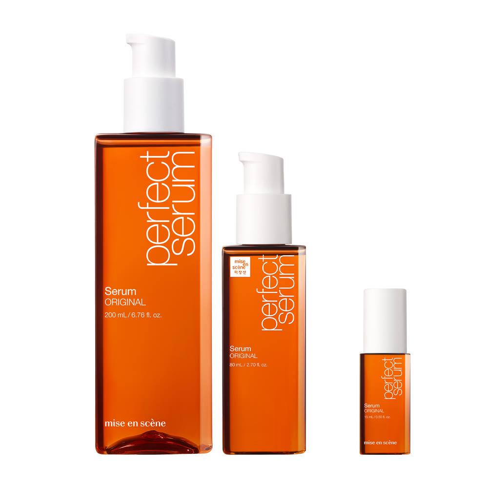 미쟝센 퍼펙트 오리지널 대용량 헤어 에센스 세럼 200ml+80ml+15ml