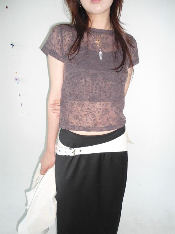 히피디피 jacquard tee (2color)