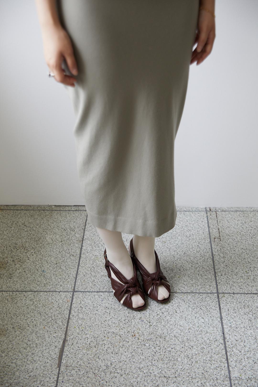 Dries Van Noten Twisted Knot Sandals