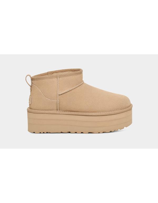 UGG CLASSIC ULTRA MINI PLATFORM MUSTARD SEED