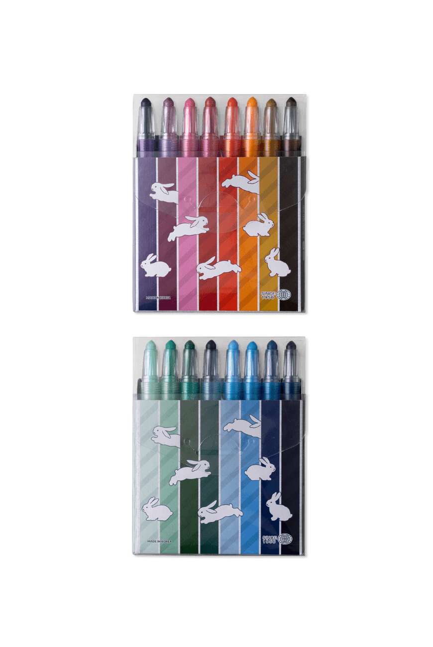 미니 색연필 8색 지구 x KBP Mini Colored Pencil