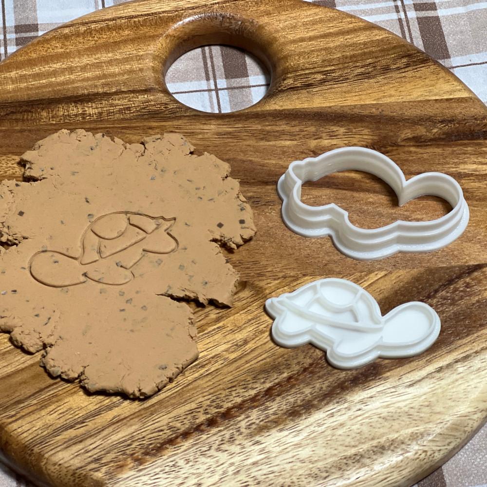 거북이 쿠키커터 쿠키틀 모양틀 자체제작