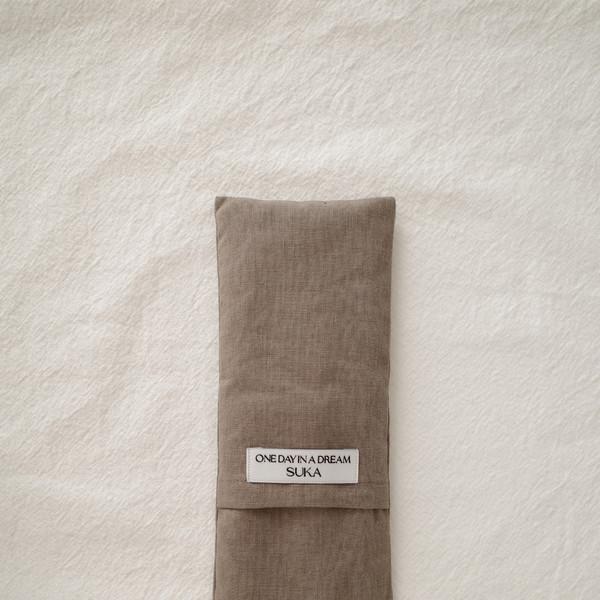Natural Eye Pillow - olive