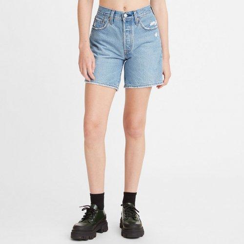 501® 오리지널 하이라이즈 미드타이 진 쇼츠_85833-0024