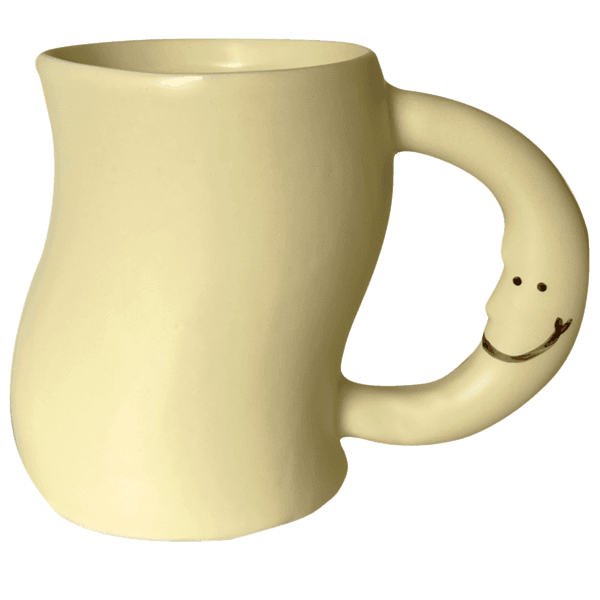 WAVY MOON CUP (BUTTER)