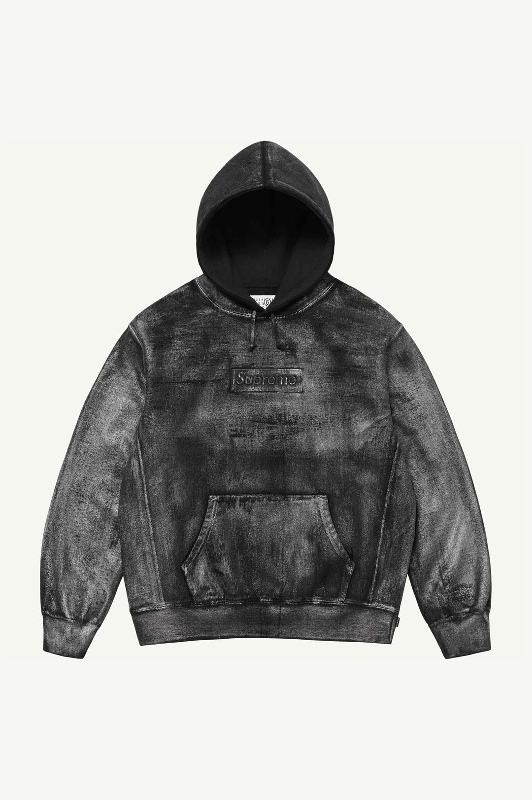 Supreme®/ MM6 포일 박스 로고 후디드 스웨트셔츠