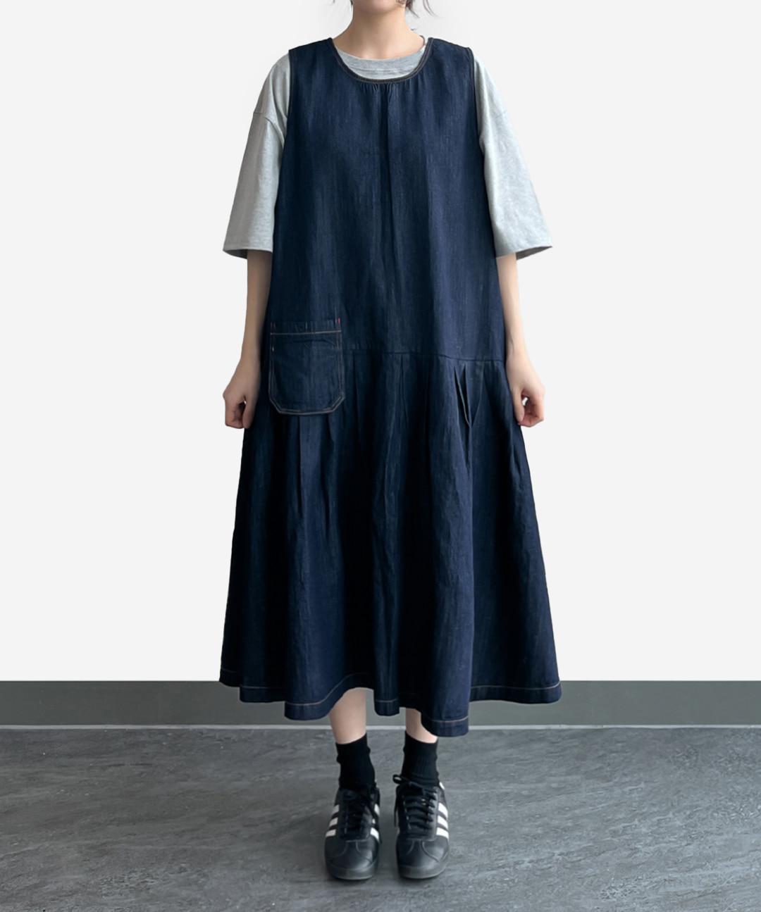 [25SS] 데니스 데님 원피스 1color