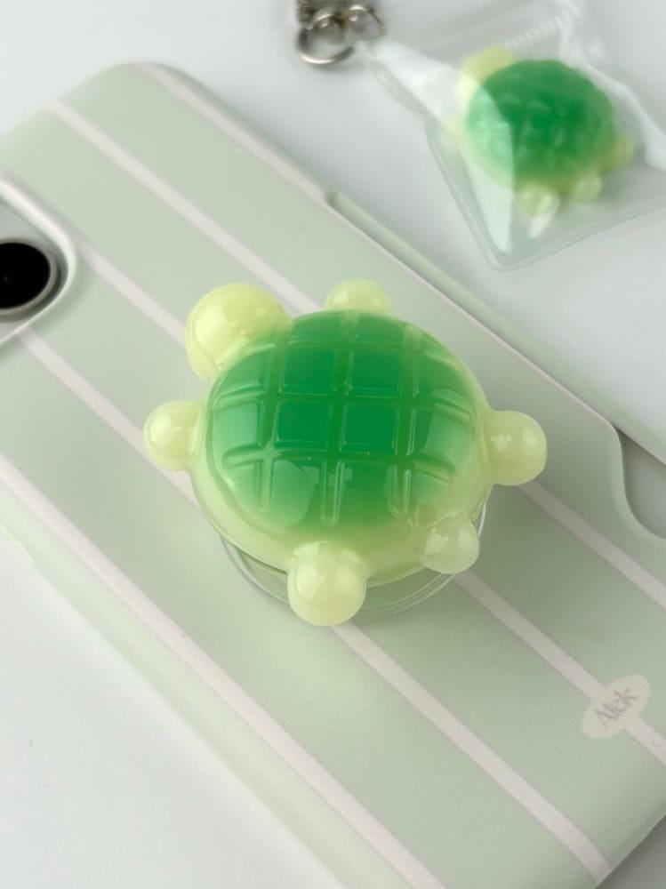 메론빵 거북이 그립 톡홀더 스마트톡