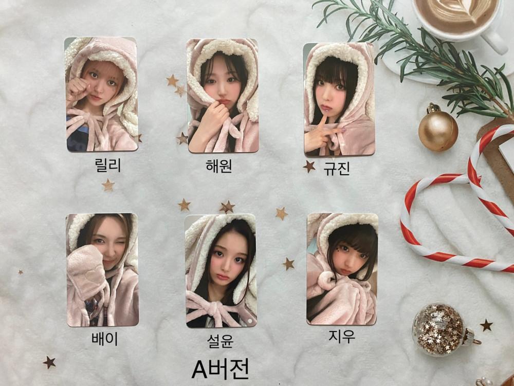 엔믹스 엑스페르고 에버라인 럭키드로우 A버전 포카 NMIXX expérgo 릴리 해원 설윤 배이 지우 규진 포토카드