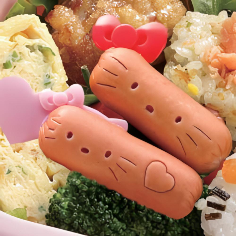 일본도시락꾸미기 소시지꾸미기 헬로키티 도시락용품