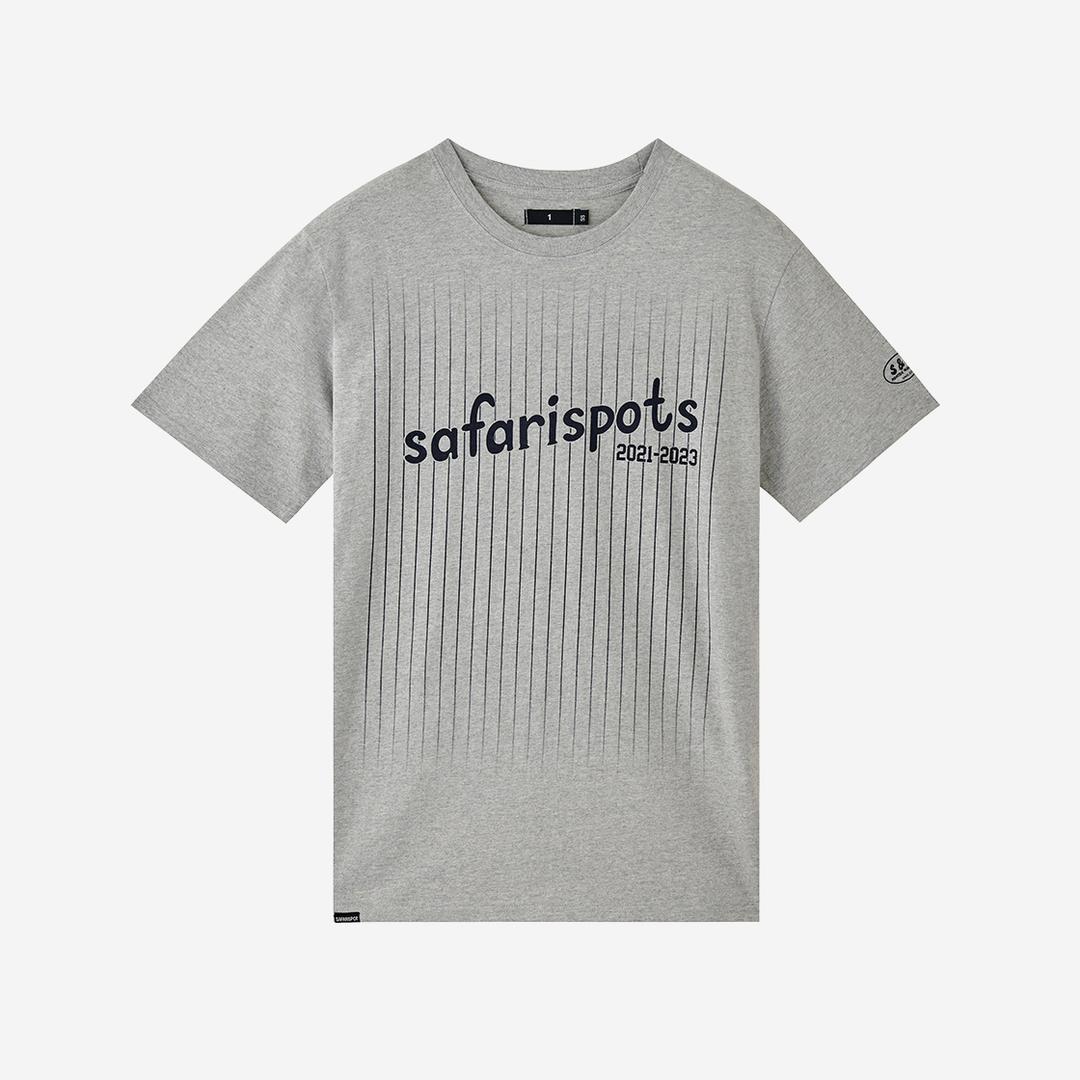 Safarispot Safarispots Magazine Tee Gray