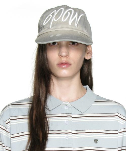 PW 데미지 그랜대드 캡_라이트 그레이