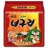 너구리 얼큰한 맛 120g, 5개