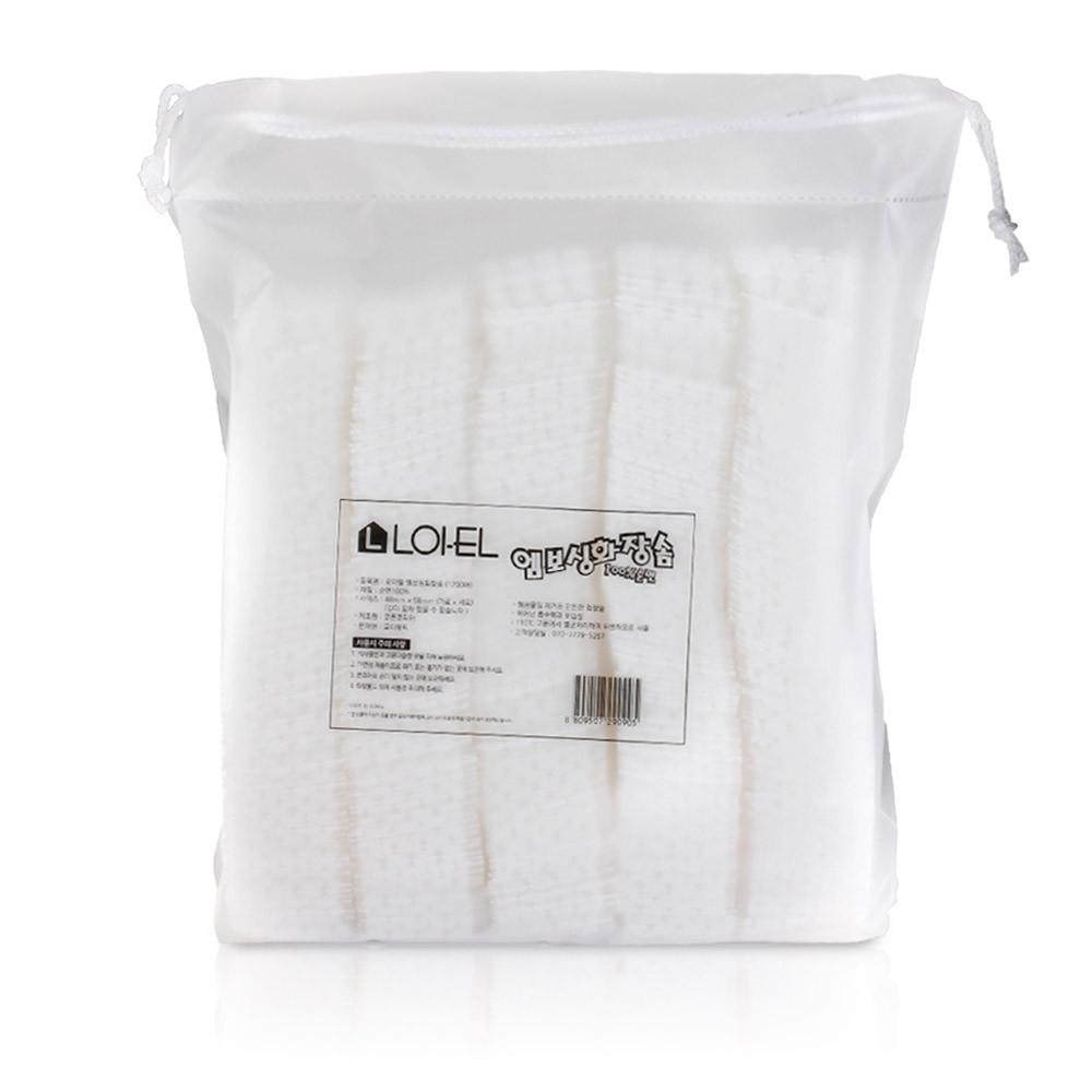 엠보싱 대용량 화장솜 1200P 스킨팩 네일