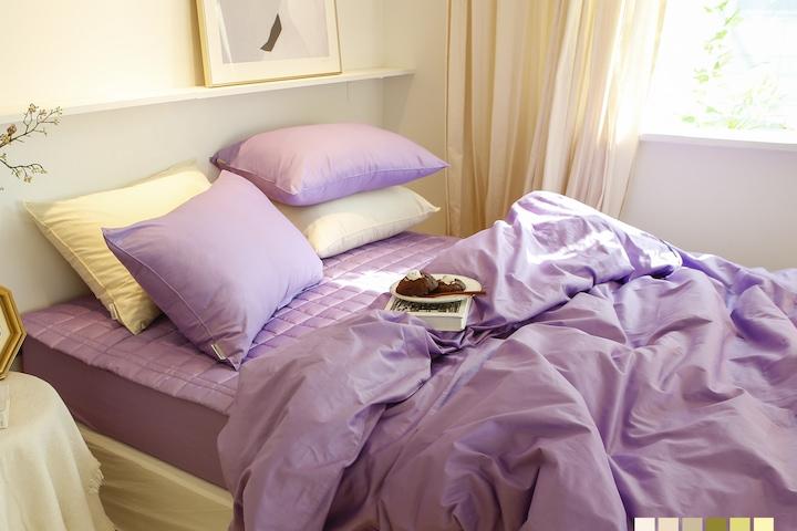 호텔 40수 24COLOR 순면 파인솔리드 이불커버 (S,SS/Q)