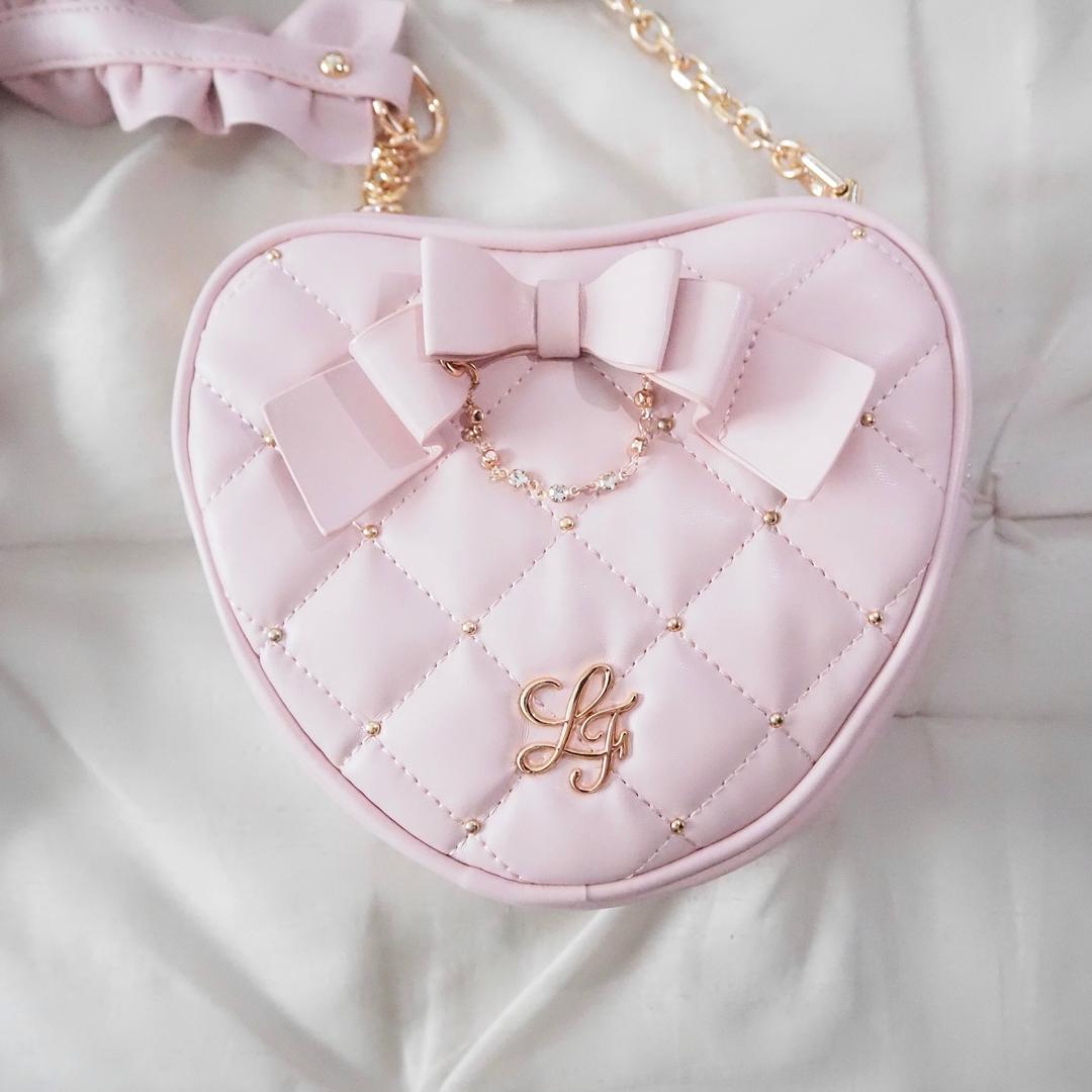 《LAFARY》キルティングハートショルダー - ドリーミーローズ