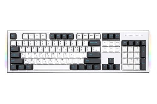 COX CK01 PBT 이색사출 사이드 RGB 기계식 키보드 (그레이화이트)