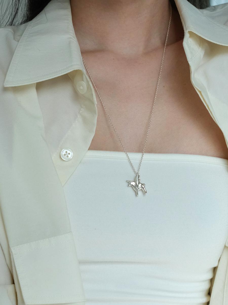 Dreaming unicorn necklace(basic chain)