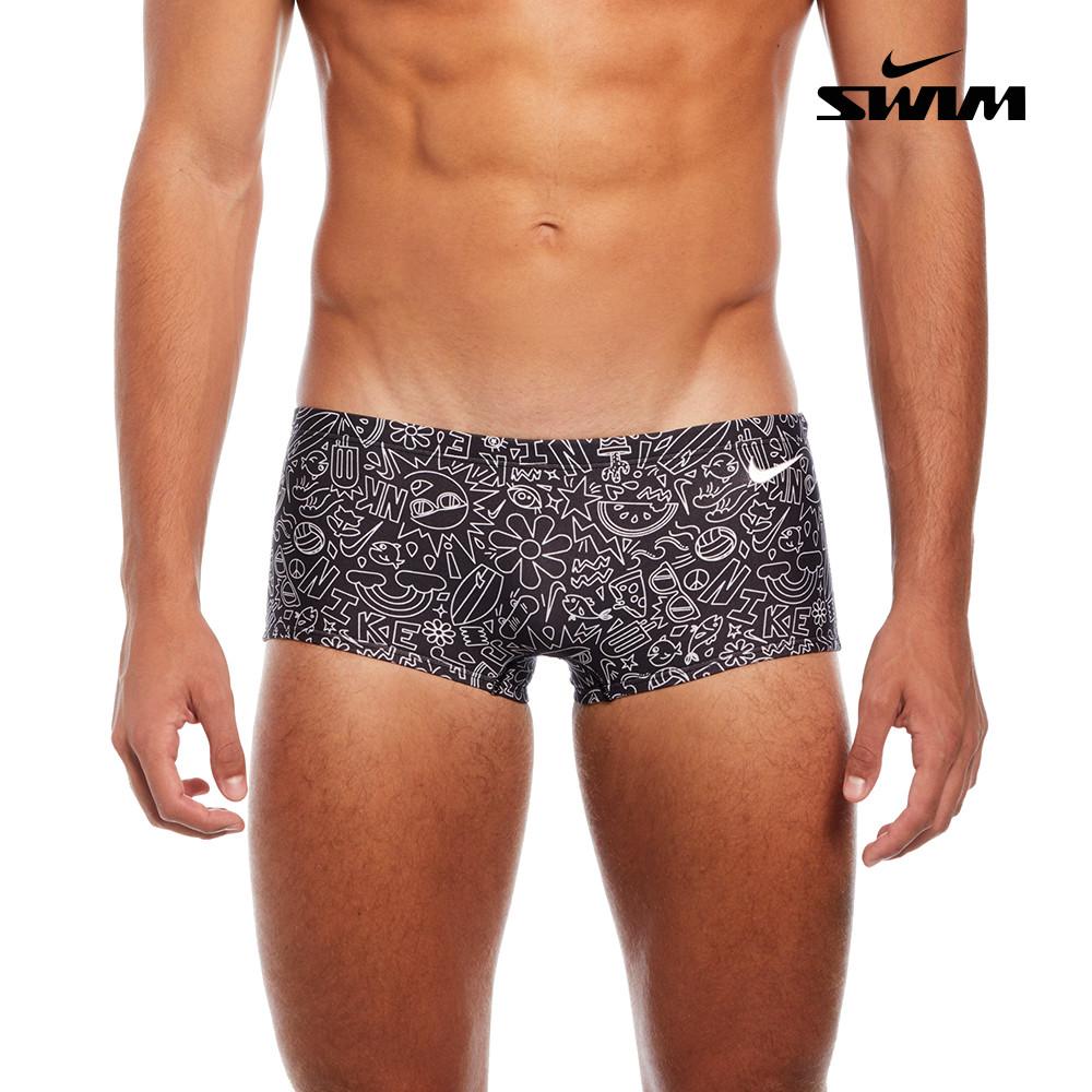 나이키스윔 남성 조이풀 두들 스퀘어 레그 브리프 NESSE003-001