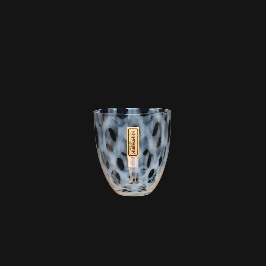 히로타 타이쇼로만 유리컵 230ml - Polka Dots