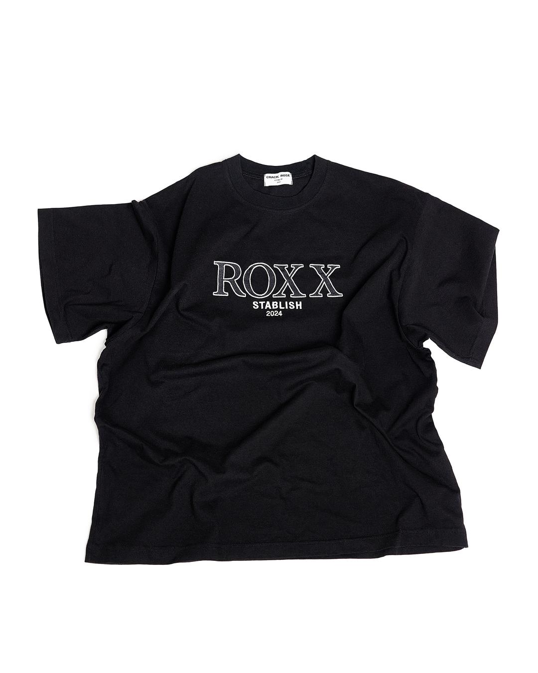 'ROXX\' LOGO T-SHIRT BLACK