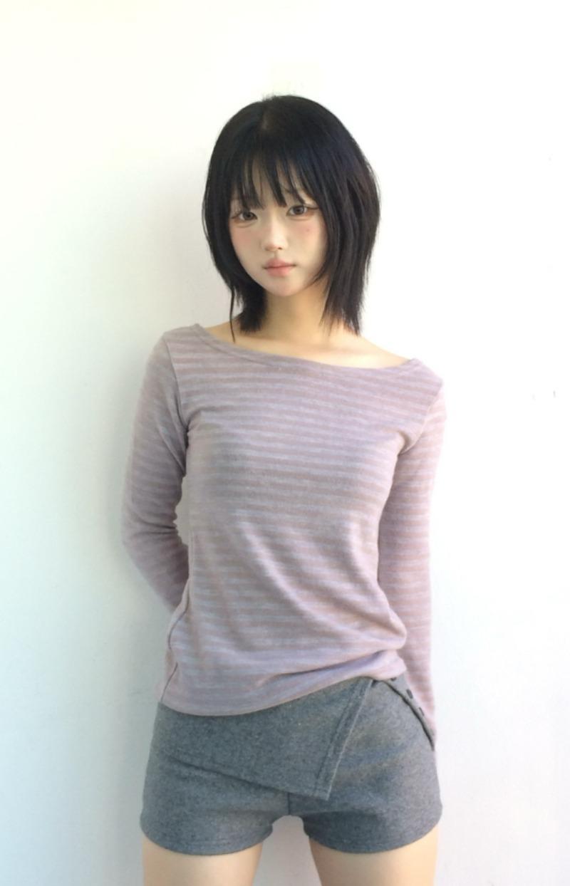 (2 C ᵒ l o🅡) 페일노트 스트라이프 t